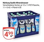 Mineralwasser Angebote von Nürburg Quelle bei GLOBUS Hürth für 4,99 €