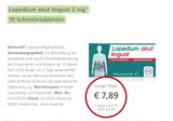 LINDA Ebelsbach - Lopedium akut lingual Angebot im Prospekt Lopedium akut lingual bei LINDA im Ebelsbach Prospekt für 7,89 €