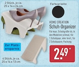 Schuh-Organizer schmal von Home Creation im aktuellen ALDI Nord Prospekt