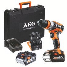 Leroy Merlin Albi - Perceuse sans fil à percussion aeg 18v 2 batteries 4 ah+acc Promo Perceuse sans fil à percussion aeg 18v 2 batteries 4 ah+acc dans le catalogue Leroy Merlin "Solutions Maison" à Albi