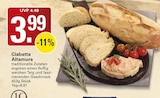 Ciabatta Altamura bei WEZ im Minden Prospekt für 3,99 €