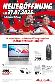 Aktueller MediaMarkt Saturn Prospekt (Gersthofen, 8 Seiten zum blättern MediaMarkt Saturn Prospekt NEUERÖFFNUNG AM 31.07.2025 mit 8 Seiten