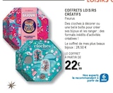 Coffrets Loisirs Créatifs Fleurus en promo chez E.Leclerc Brest à 22,99 €