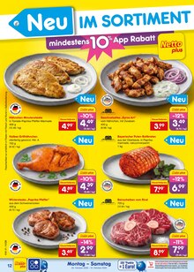 Rindfleisch im aktuellen Netto Marken-Discount Prospekt (Erlangen) Rindfleisch im Netto Marken-Discount Prospekt "Aktuelle Angebote" mit 68 Seiten (Erlangen)