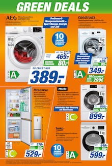 Waschmaschine im expert TeVi Prospekt "Top Angebote" mit 12 Seiten (Landshut)