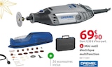 Mini outil électrique multifonction 3000 - Dremel en promo chez Mr. Bricolage Toulouse à 69,90 €