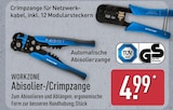 Abisolierzange von WORKZONE im aktuellen ALDI Nord Prospekt