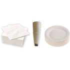 SUR TOUTE LA VAISSELLE À JETER BLANCHE : SERVIETTES, ASSIETTES, GOBELETS - CARREFOUR HOME en promo chez Carrefour Market SUR TOUTE LA VAISSELLE À JETER BLANCHE : SERVIETTES, ASSIETTES, GOBELETS - CARREFOUR HOME dans le catalogue Carrefour Market