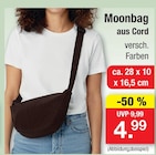 Moonbag aus Cord bei Zimmermann im Friesoythe Prospekt für 4,99 €