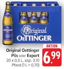 Pils im Angebot bei EDEKA in Pirmasens Pils Angebote von Oettinger bei EDEKA Pirmasens für 6,99 €
