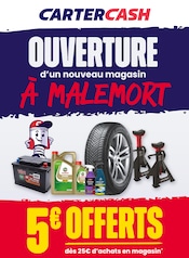 Prospectus Carter-Cash "OUVERTURE d'un nouveau magasin À MALEMORT" en cours à Brive-la-Gaillarde, Page 1 Catalogue Carter-Cash en cours à Brive-la-Gaillarde, "OUVERTURE d'un nouveau magasin À MALEMORT", Page 1