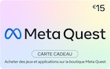 Code de téléchargement Carte Cadeau Meta 15€ dans le catalogue Fnac