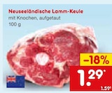 Neuseeländische Lamm-Keule Angebote bei Netto Marken-Discount Nordhausen für 1,29 €