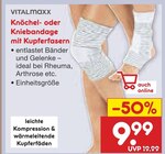 Knöchel- oder Kniebandage mit Kupferfasern im Netto Marken-Discount Prospekt Knöchel- oder Kniebandage mit Kupferfasern von VITALMAXX im aktuellen Netto Marken-Discount Prospekt für 9,99 €