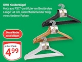 Kleiderbügel im Angebot bei GLOBUS in Erfurt Kleiderbügel Angebote von OHO bei GLOBUS Erfurt für 4,99 €