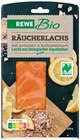 Räucherlachs im Angebot bei REWE in Osnabrück Räucherlachs Angebote von REWE Bio bei REWE Osnabrück für 3,99 €