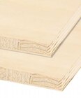 Tischlerplatten 3-fach stabverleimt IF 20 oder 5-fach stabverleimt IF 20 für 32,40 € bei Holz Possling im Angebot Tischlerplatten 3-fach stabverleimt IF 20 oder 5-fach stabverleimt IF 20 im aktuellen Holz Possling Prospekt