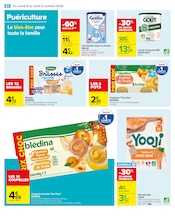 Promos Blédina dans le catalogue "LES JOURNÉES BELLES ET REBELLES" de Carrefour à la page 86