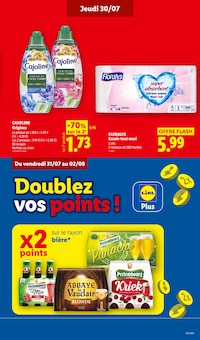 Catalogue Lidl, 30/07/2026 - 05/08/2026, L'été des Marques, 59 pages Prospectus Lidl en cours, "L'été des Marques", 59 pages