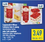 Cafeteria fein & sahnig oder Café Landhaus Gedeckter Apfel, tiefgefroren Angebote von Coppenrath & Wiese bei diska Gera für 3,49 €