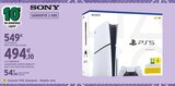 Console PS5 Standard - Modèle slim - Sony en promo chez Intermarché Console PS5 Standard - Modèle slim - Sony dans le catalogue Intermarché