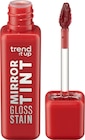 Lipgloss Stain Mirror Tint 030 Angebote von trend !t up bei dm-drogerie markt München für 2,95 €