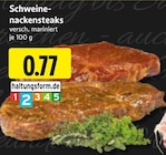 EDEKA - Schweinenackensteaks Angebot im Prospekt Schweinenackensteaks bei EDEKA im Prospekt "" für 0,77 €