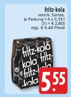 fritz-kola bei E center im Borken Prospekt für 5,55 €