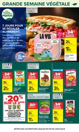 Promotion Fraise dans le prospectus Carrefour, valable du 22/09/2026 au 05/10/2026 Promo Fraise dans le catalogue Carrefour du moment à la page 39