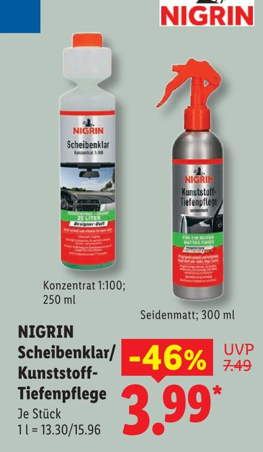 Kunststoff-Tiefenpflege