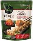 Gyoza Kimchi & Chicken im REWE Prospekt Gyoza Kimchi & Chicken von Bibigo im aktuellen REWE Prospekt für 2,99 €