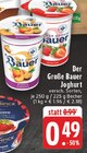 Der Große Bauer Joghurt Angebote von Bauer bei EDEKA Erftstadt für 0,49 €