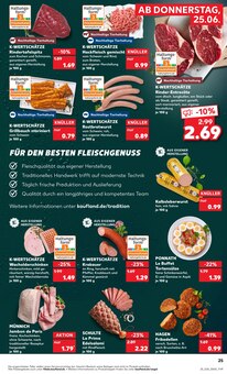Rindfleisch im Kaufland Prospekt "Hier bin ich richtig" mit 58 Seiten (Heilbronn)