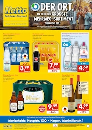Netto Marken-Discount Prospekt für Kierspe mit 6 Seiten Netto Marken-Discount Prospekt für Kierspe: "DER ORT, AN DEM DU IMMER AUSGEZEICHNETE PREISE FINDEST.", 6 Seiten, 31.08.2026 - 05.09.2026