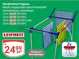 Standtrockner Pegasus im Angebot bei GLOBUS in Plauen Standtrockner Pegasus Angebote von Leifheit bei GLOBUS Plauen für 24,99 €