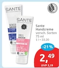 Handcreme von Sante im aktuellen budni Prospekt