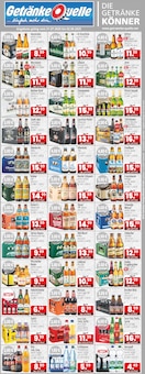 Bier im aktuellen Getränke Quelle WVG Prospekt (Raguhn-Jeßnitz) Bier im Getränke Quelle WVG Prospekt "...einfach mehr drin" mit 1 Seiten (Raguhn-Jeßnitz)