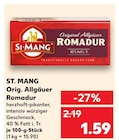 Orig. Allgäuer Romadur im aktuellen Prospekt bei Kaufland in Auleben
