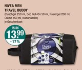 Men Travel Buddy im Angebot bei V-Markt in Memmingen Men Travel Buddy Angebote von Nivea bei V-Markt Memmingen für 13,99 €