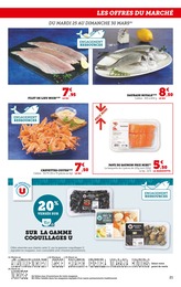 Offre Crevettes cuites dans le catalogue Super U du moment à la page 21