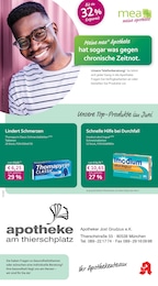 mea - meine apotheke Prospekt für München mit 4 Seiten mea - meine apotheke Prospekt für München: "Unsere Juni-Angebote", 4 Seiten, 01.06.2025 - 30.06.2025