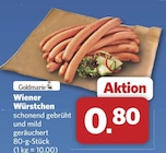 Wiener Würstchen Angebote von Goldmarie bei combi Osnabrück für 0,80 €