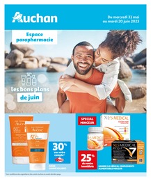 Prospectus Auchan Hypermarché à Lyon, "les bons plans de juin", 6 pages, 31/05/2023 - 20/06/2023