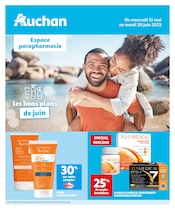 Prospectus Auchan Hypermarché en cours, "les bons plans de juin",6 pages