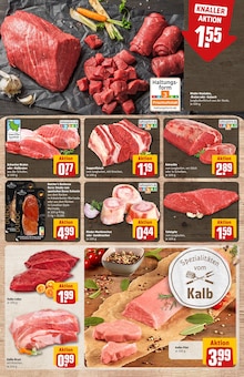 Schweinefleisch im aktuellen REWE Prospekt (Lübeck) Schweinefleisch im REWE Prospekt "Dein Markt" mit 34 Seiten (Lübeck)