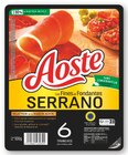 LES FINES ET FONDANTES JAMBON CRU SERRANO STG - AOSTE dans le catalogue Netto