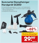 Dampfreiniger Handgerät SC350 von Sommertal im aktuellen Netto Marken-Discount Prospekt für 29,99 €