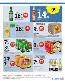 Promotion Eau Minérale dans le prospectus E.Leclerc, valable du 04/08/2026 au 15/08/2026 Promo Eau Minérale dans le catalogue E.Leclerc du moment à la page 15