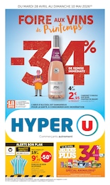 Prospectus Hyper U à Blangy-sur-Bresle, "FOIRE AUX VINS de Printemps", 56 pages, 28/04/2026 - 10/05/2026