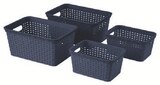 Aufbewahrungskorb-Set, 4-teilig im Angebot bei Lidl in Mannheim Aufbewahrungskorb-Set, 4-teilig Angebote von LIVARNO home bei Lidl Mannheim für 4,99 €
